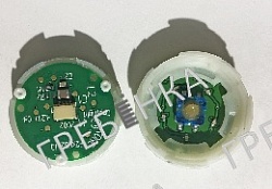 Базовый элемент кнопки вызова KSS, без ободка, янтарная подсветка (вторичная) KM857781G05 Kone