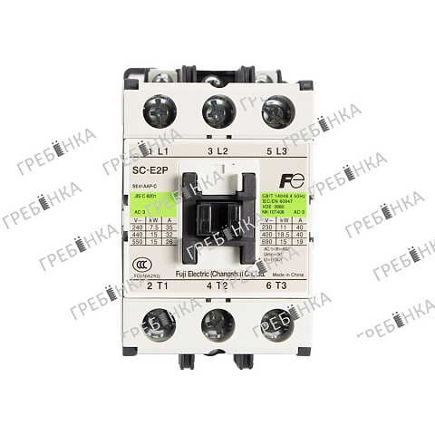 Контактор SC-E2P катушка 110VAC Fuji