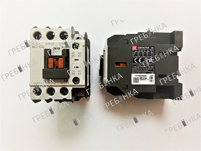 Контактор MC-12b Metasol 110VAC, 50Гц, 1но+1нз, винтовые зажимы