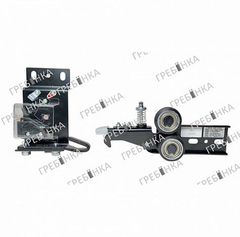 Замок качалка ДШ PB-161 тип YF-161 (KS-3) с ответной частью MITSUBISHI, SUZUKI, XIZI OTIS (левый)