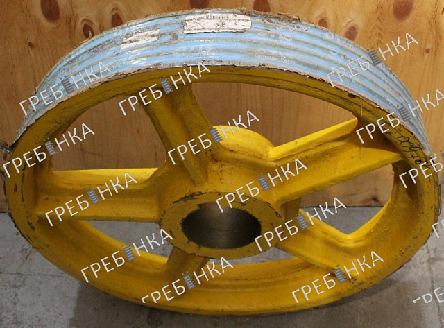 Шкив канатоведущий (КВШ) 600х5х12мм Sigma (LG-Otis)