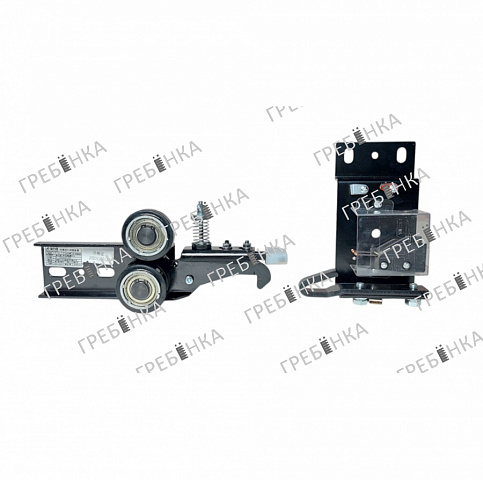 Замок качалка ДШ PB-161 тип YF-161 (KS-3) с ответной частью MITSUBISHI, SUZUKI, XIZI OTIS (правый)