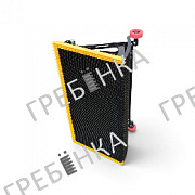 Ступень эскалатора 800мм 3 демаркационные линии (пластик) ролик 70x25X6204 FTTJ800B Linvol SJEC