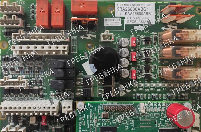 Плата GECB_ASIA (ABB1) KBA26800ABG1 (сборка с платой COMPUTING CORE) Otis