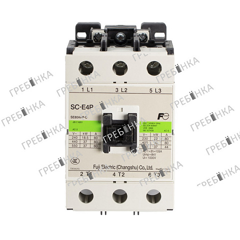 Контактор SC-E4P катушка 110VAC 50Hz  3-силовых FUJI