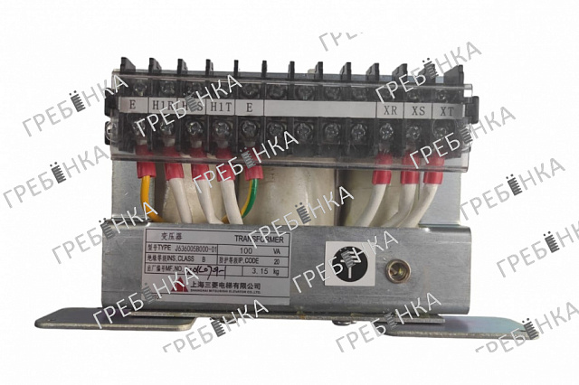 Трансформатор эскалатора 100VA J636005B000-01 Mitsubishi