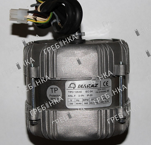 Двигатель привода дверей REVECO II (MOD. TIPO 125/40 IEC-34 RPM-900 V230 3Ph 50/60Hz) MacPuarsa (MP)