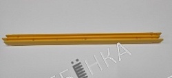 Демаркационная линия эскалатора левая боковая желтая J619103B242-01 (J619101B202-01) Mitsubishi