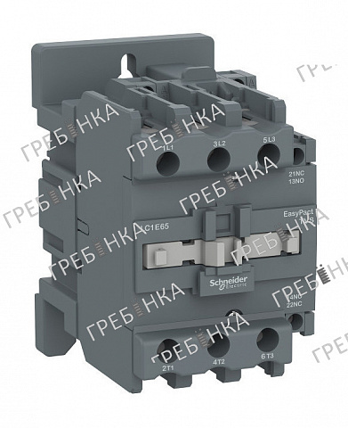 Контактор LC1E65F5 Schneider катушка 400/110В AC, 3П, 65А, АС-3, 50/60Гц