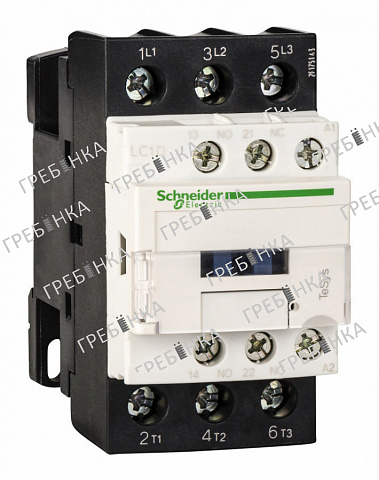 Контактор LC1D38P7 Schneider катушка 230В/АС 38А