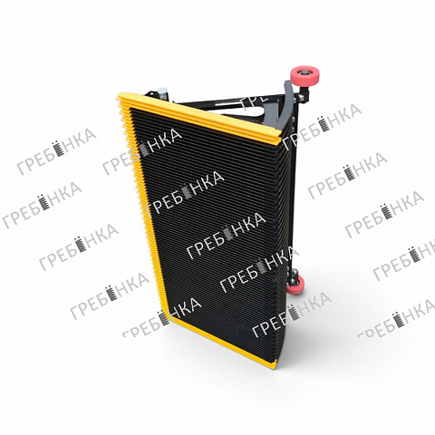 Ступень эскалатора 800мм 3 демаркационные линии (пластик) ролик 70x25X6204 FTTJ800B Linvol SJEC