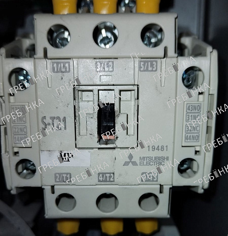 Контактор S-T21 AC200V 2A 2B Mitsubishi Fuji катушка 200-240В 3Р 11кВТ 23А 380В, 2но+2нз